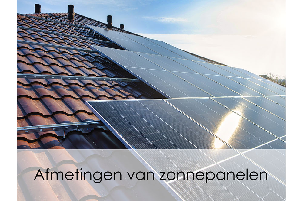 afmetingen zonnepanelen