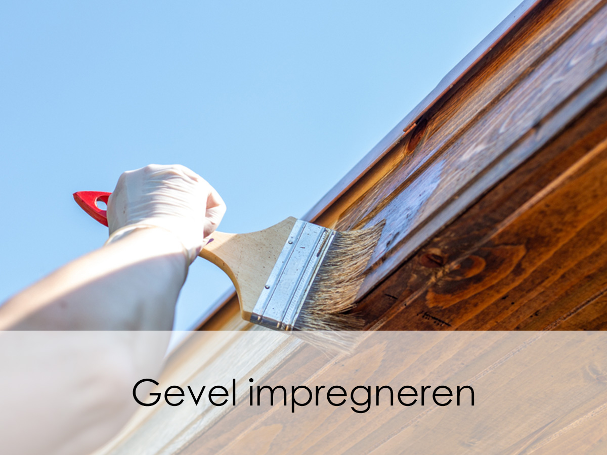 Gevel impregneren