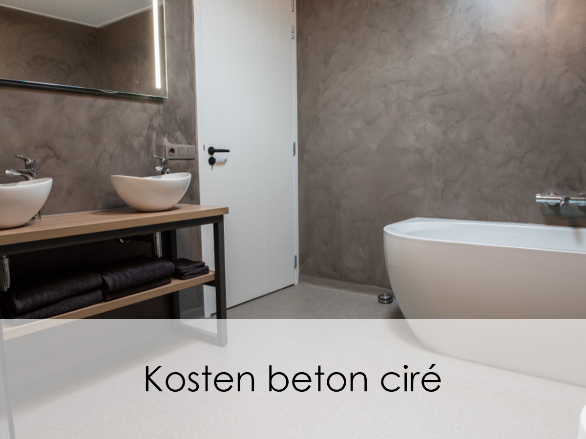 Kosten beton ciré