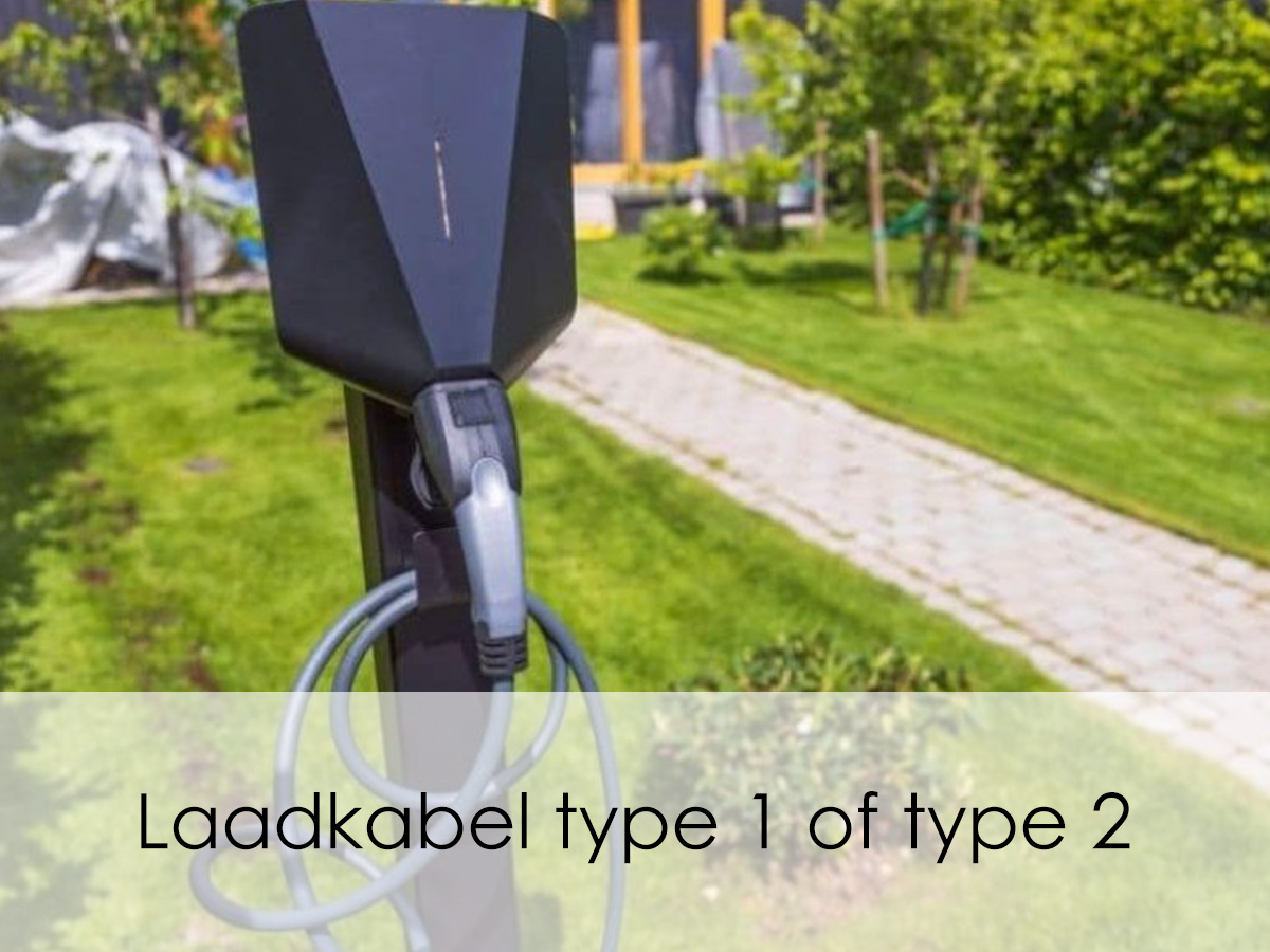 Laadkabel type 1 of type 2