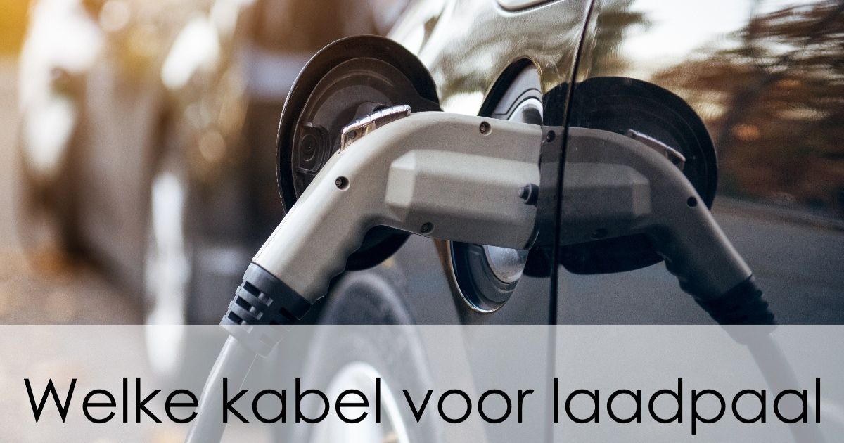 Laadpaal kabel 