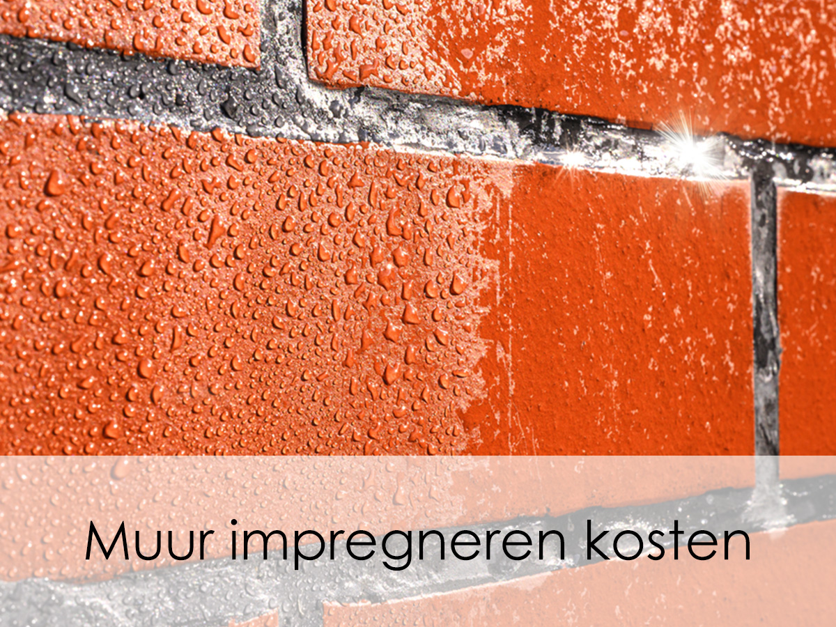 Muur impregneren kosten