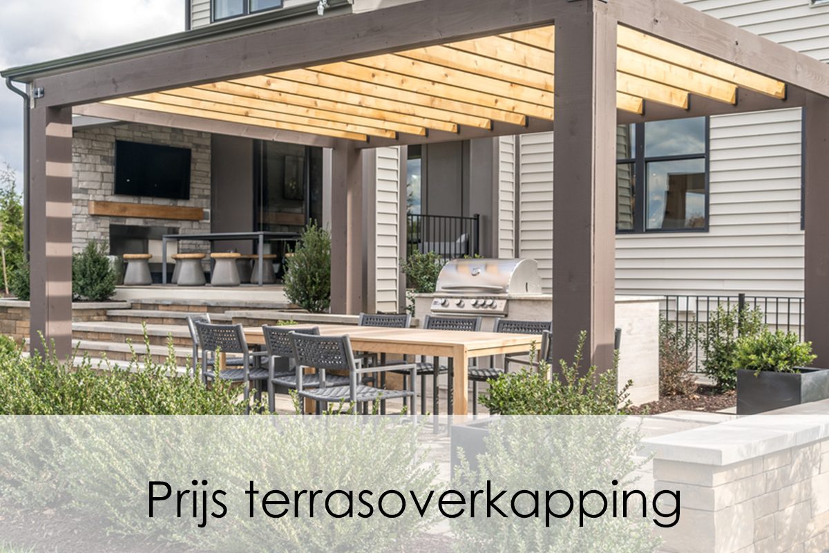 Prijs terrasoverkapping