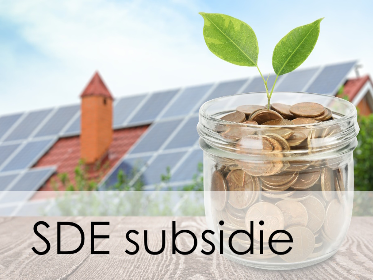 SDE-subsidie