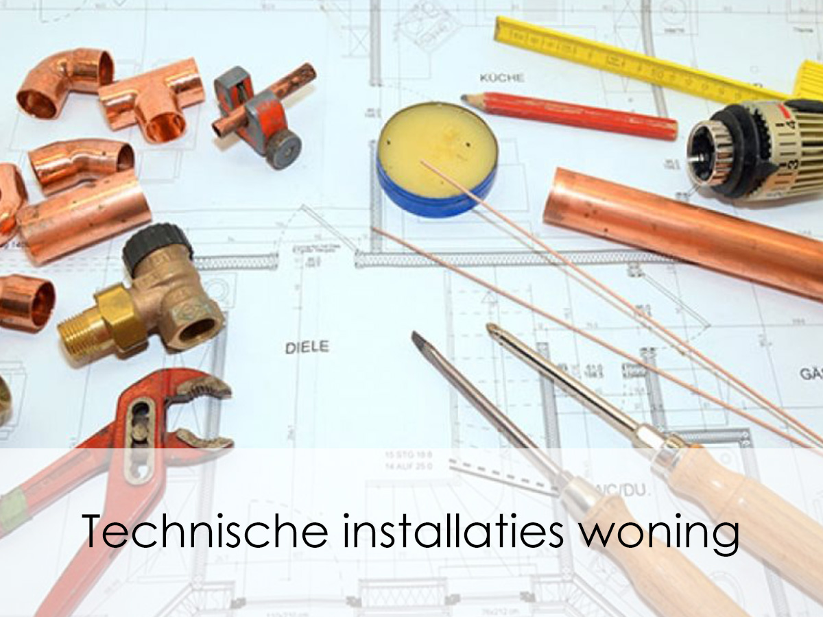 gereedschap voor installaties in woning