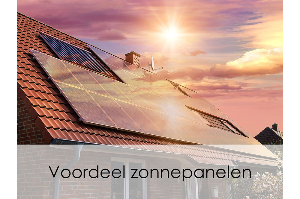 Voordeel zonnepanelen