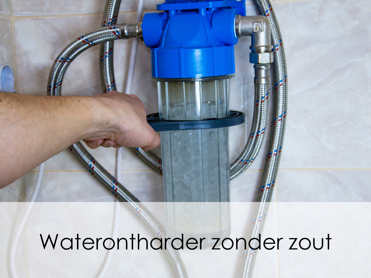 Waterontharder zonder zout