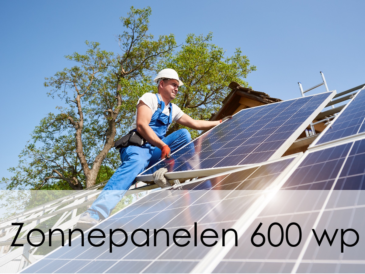 600 wp zonnepanelen