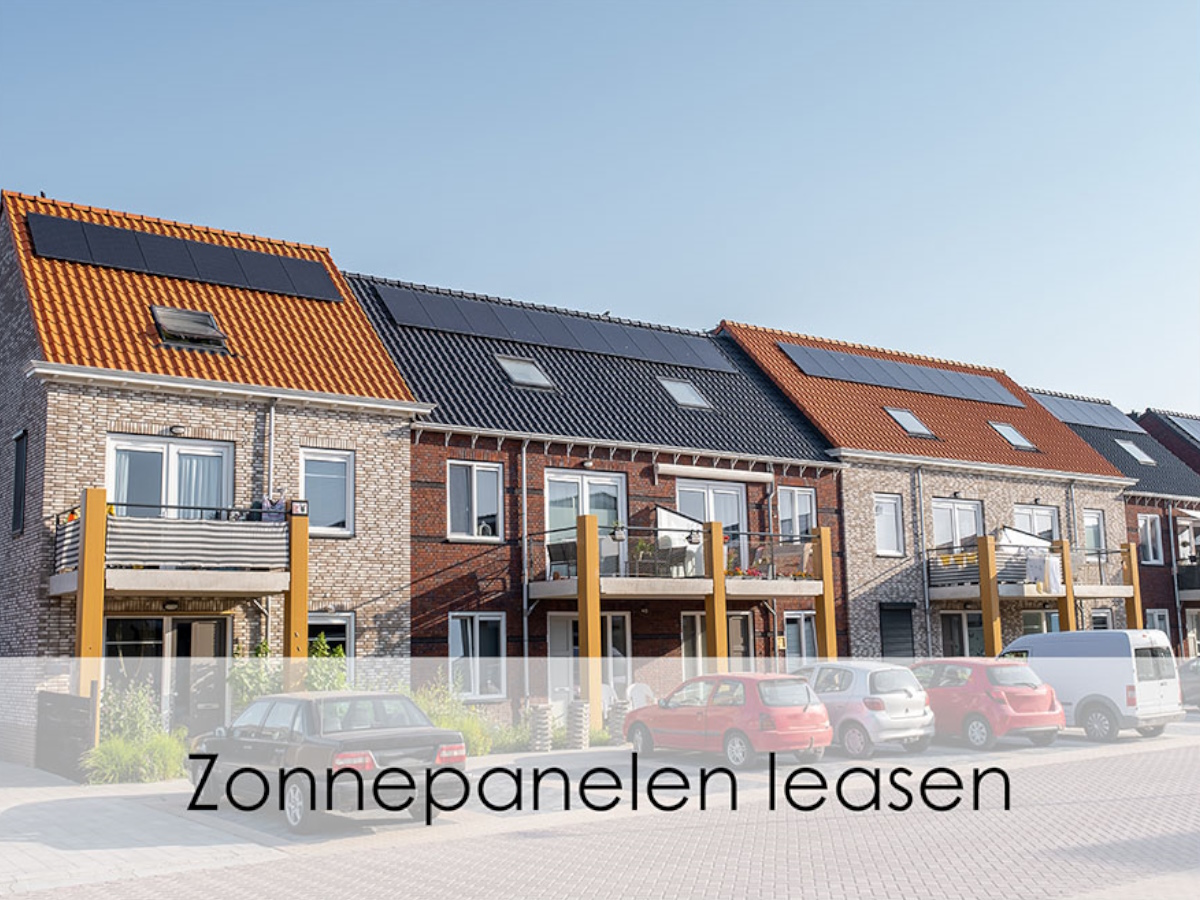 leasen van zonnepanelen