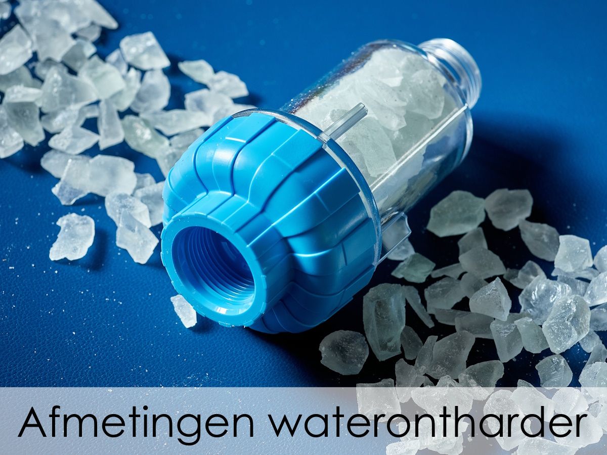 afmetingen waterontharder