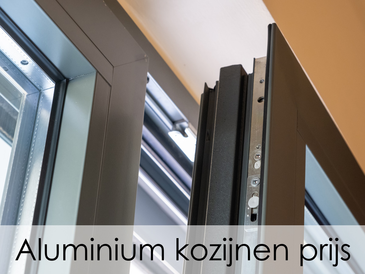 Editie Begroeten zuigen Aluminium kozijnen prijs | Bereken per m2 | Inclusief plaatsen | 2023