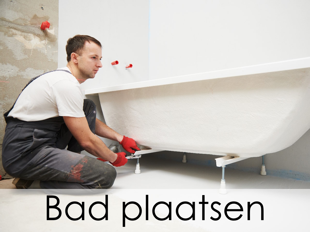 Bad plaatsen in bestaande badkamer