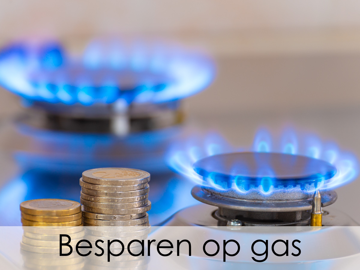 Besparen op gas