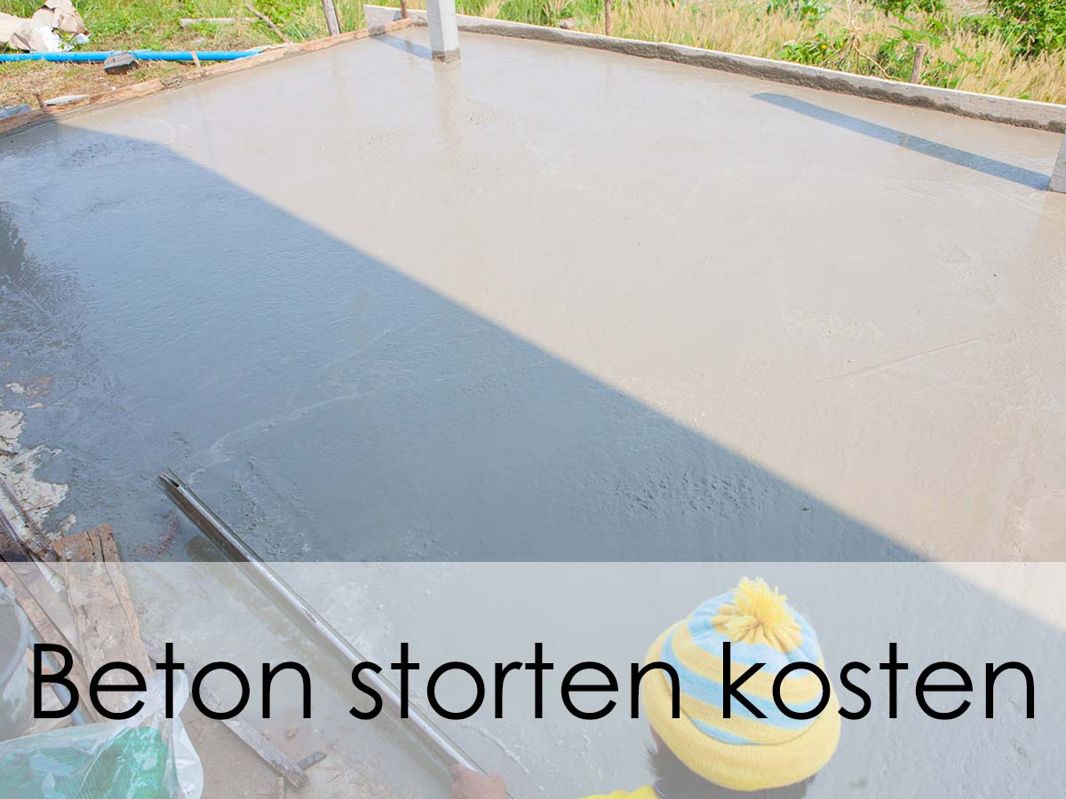 beton laten storten