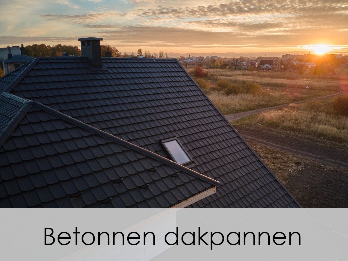 betonnen dakpannen