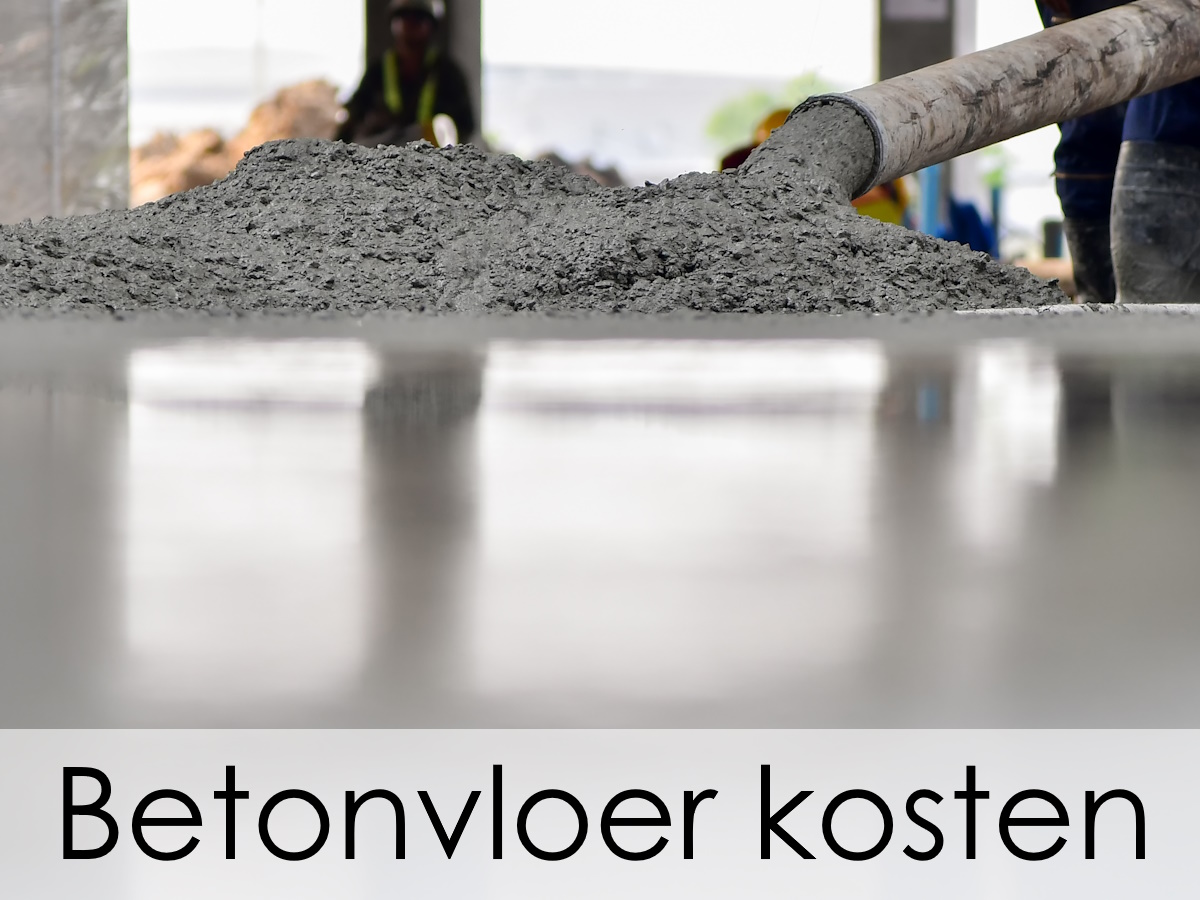 betonvloer kosten