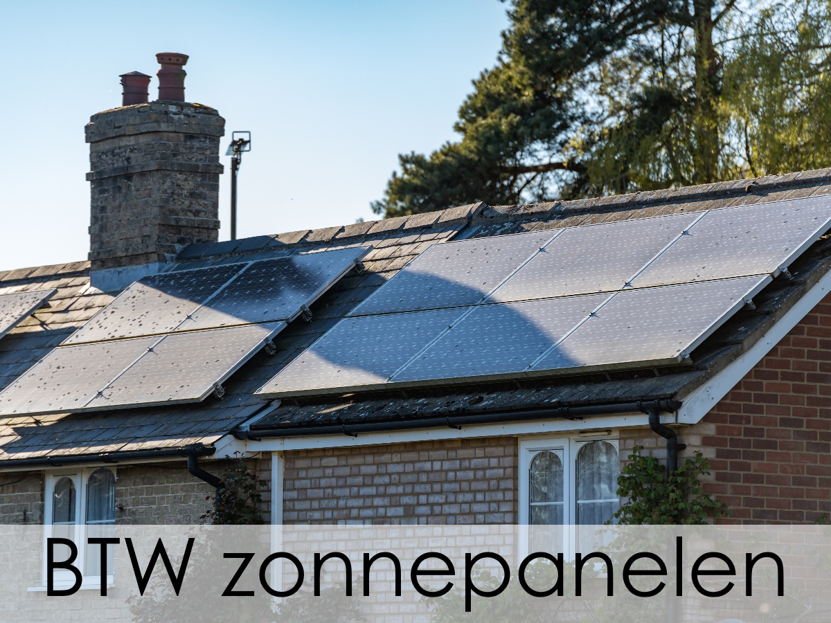 BTW zonnepanelen