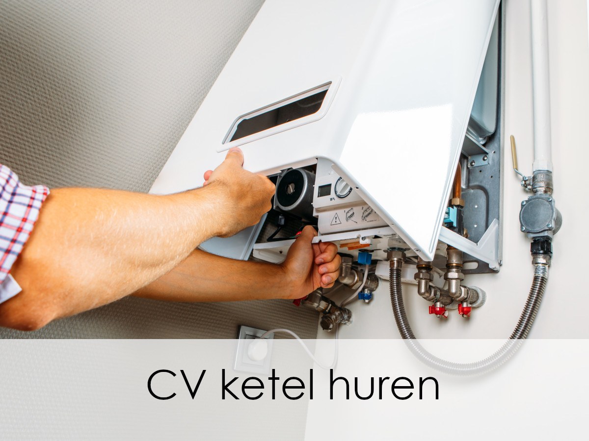 installeren van gehuurde cv ketel