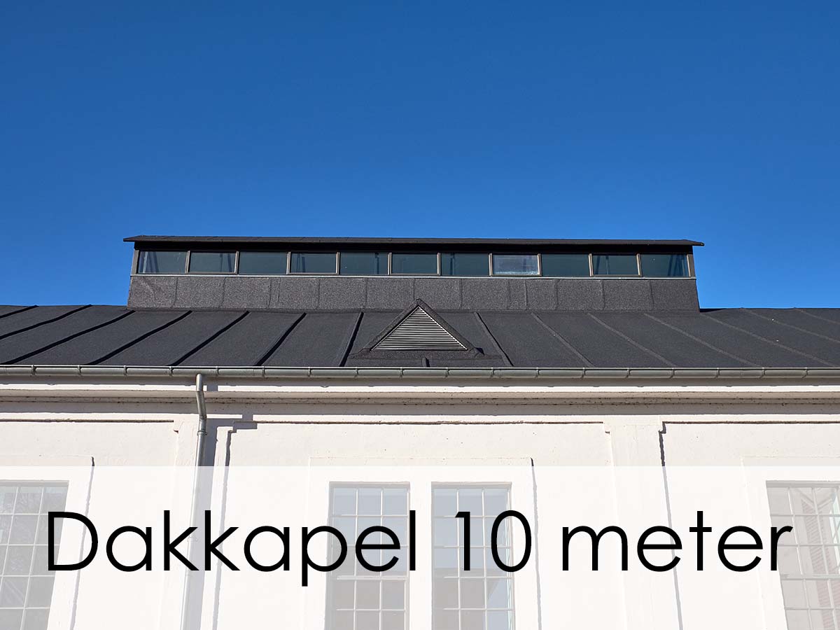 dakkapel 10 meter