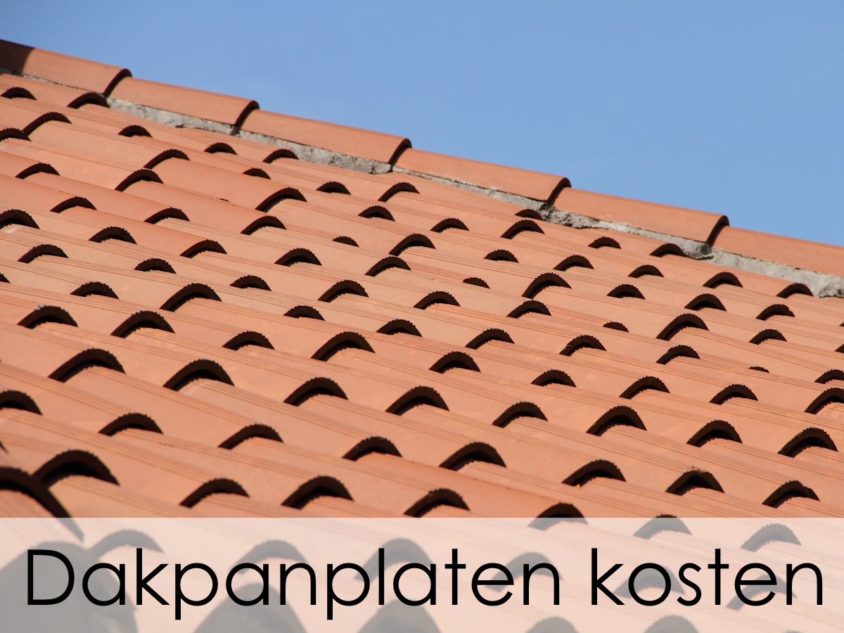 dakpanplaten kosten