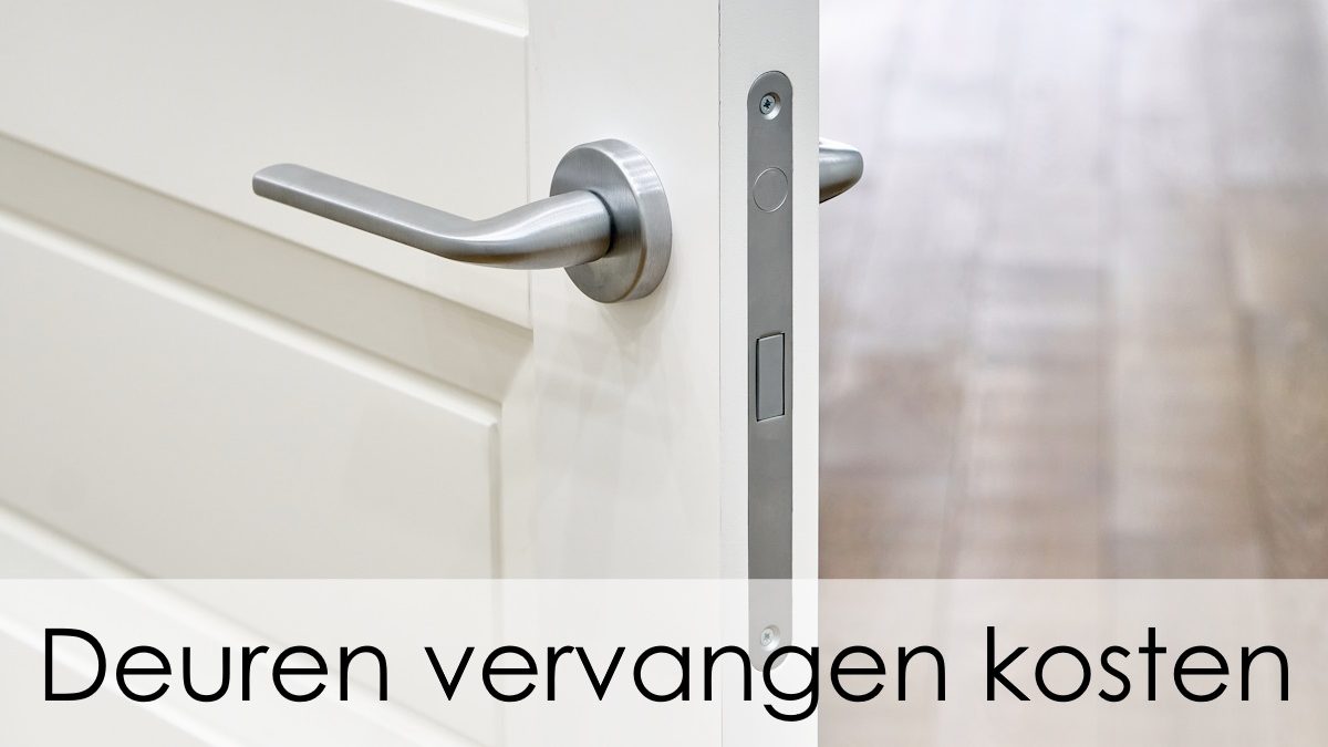 deuren vervangen kosten