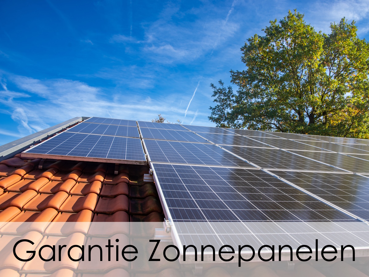 garantie zonnepanelen