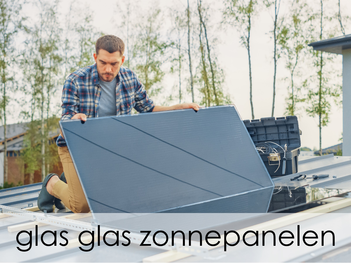 glas-glas zonnepaneel