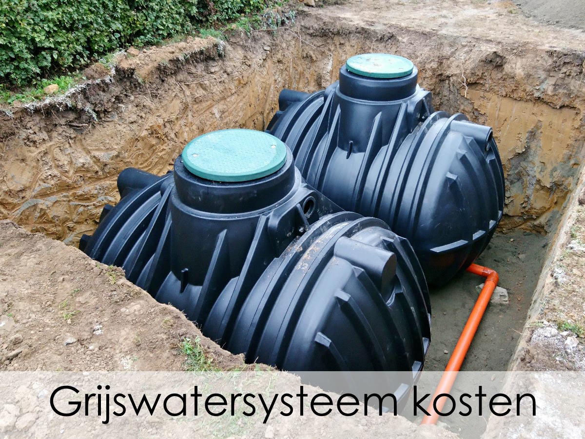 grijswatersysteem kosten