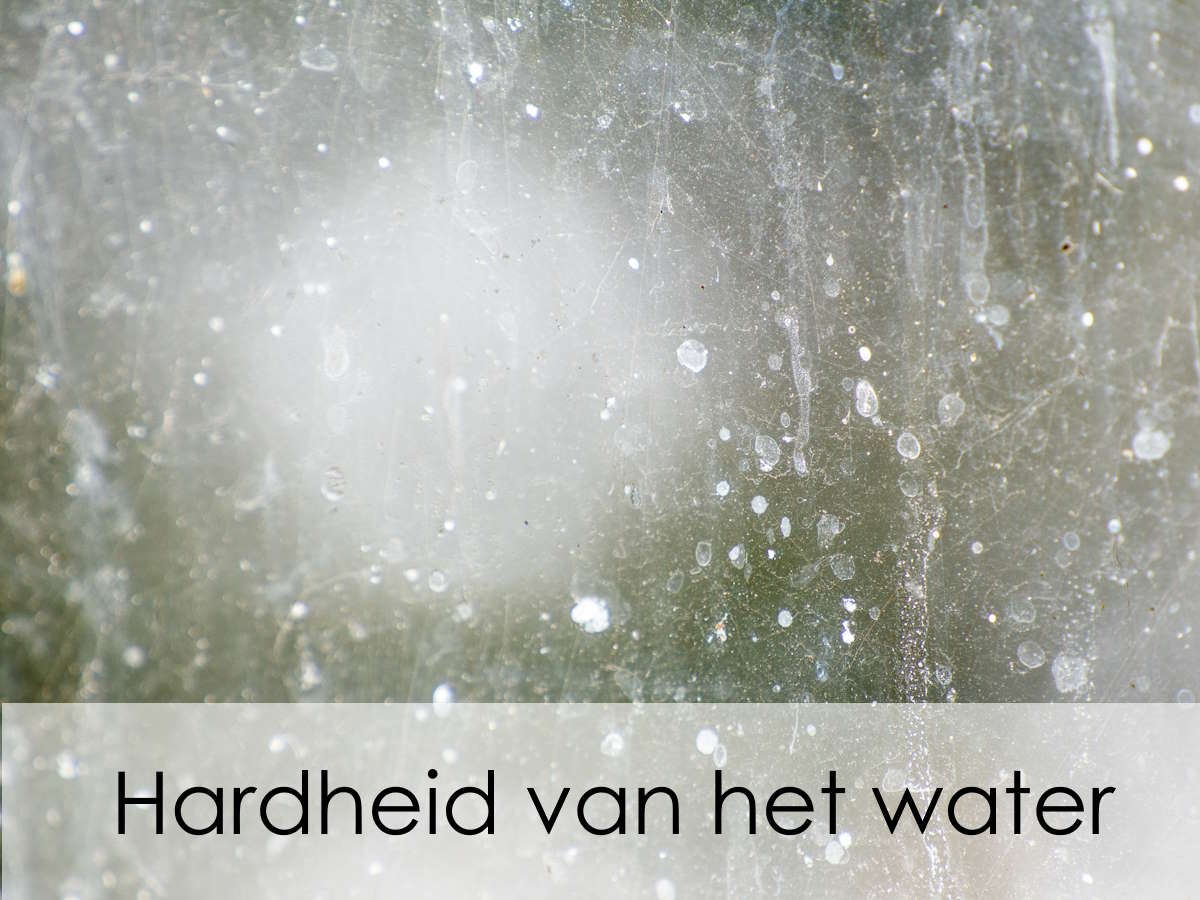 hardheid van het water