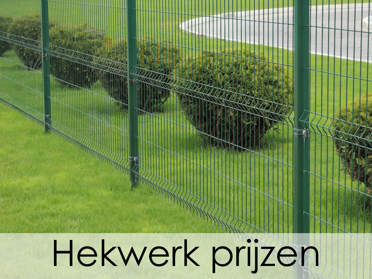 Hekwerk prijzen