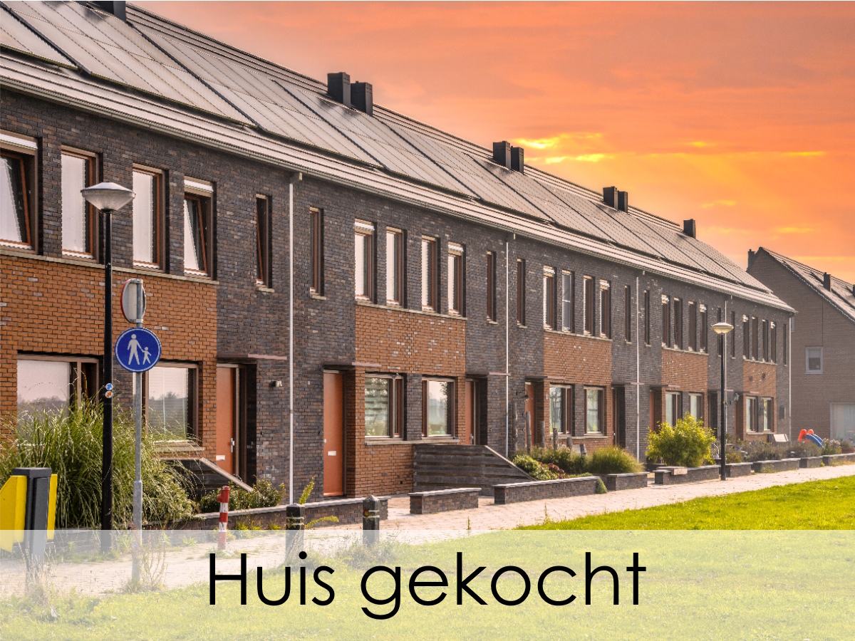 huis gekocht