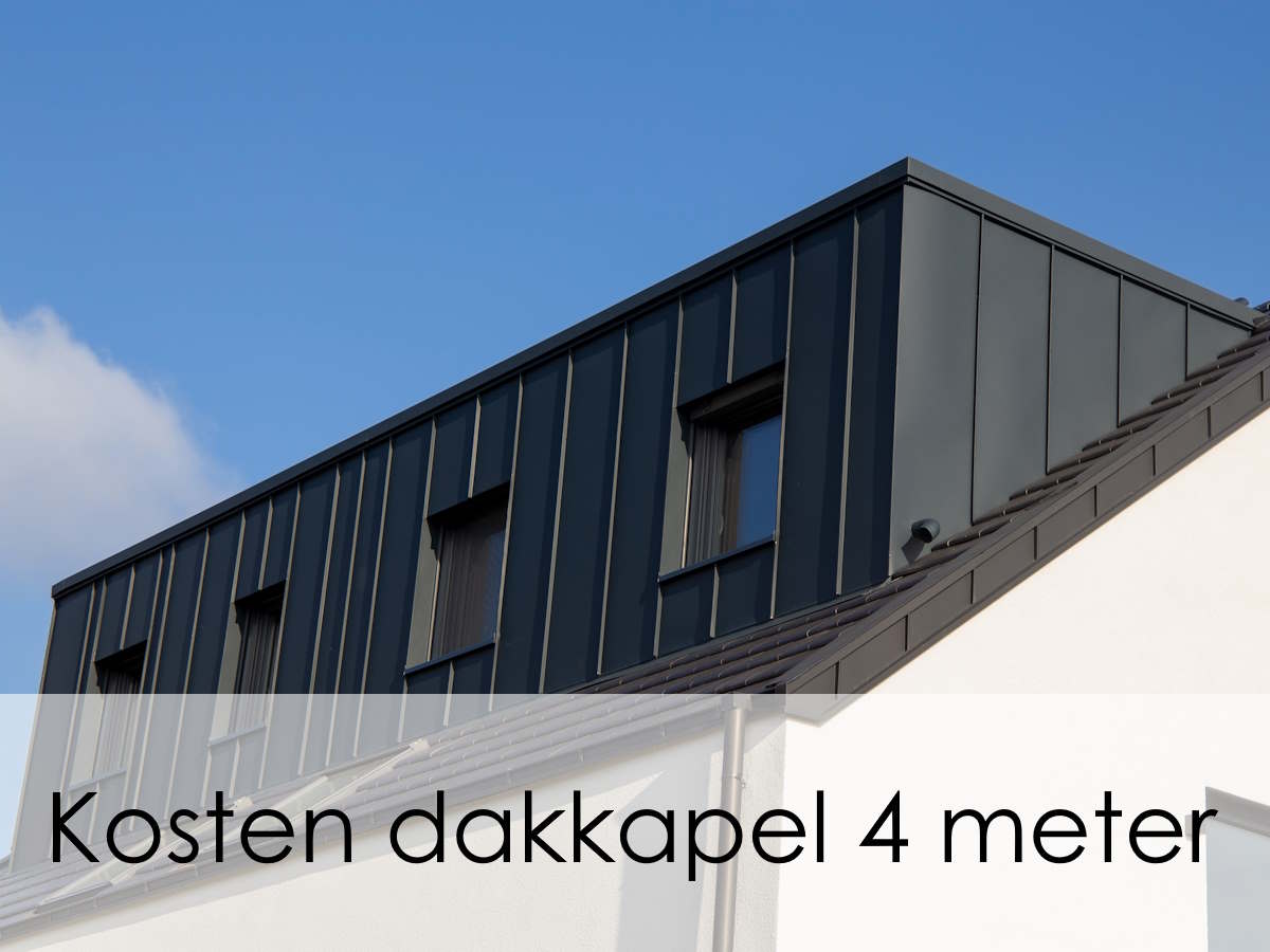 dakkapel 4 meter prijs