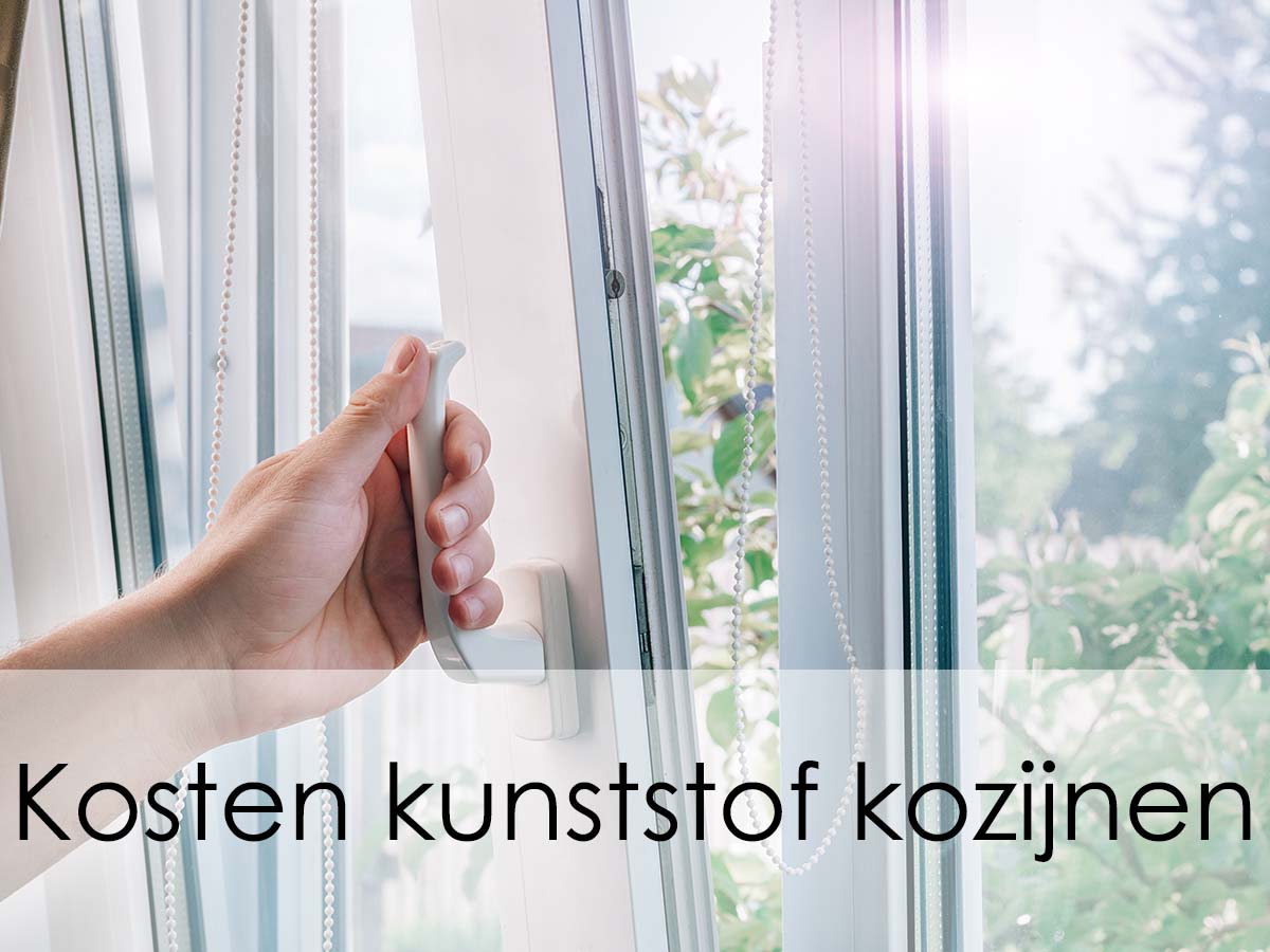 kosten kunststof kozijnen