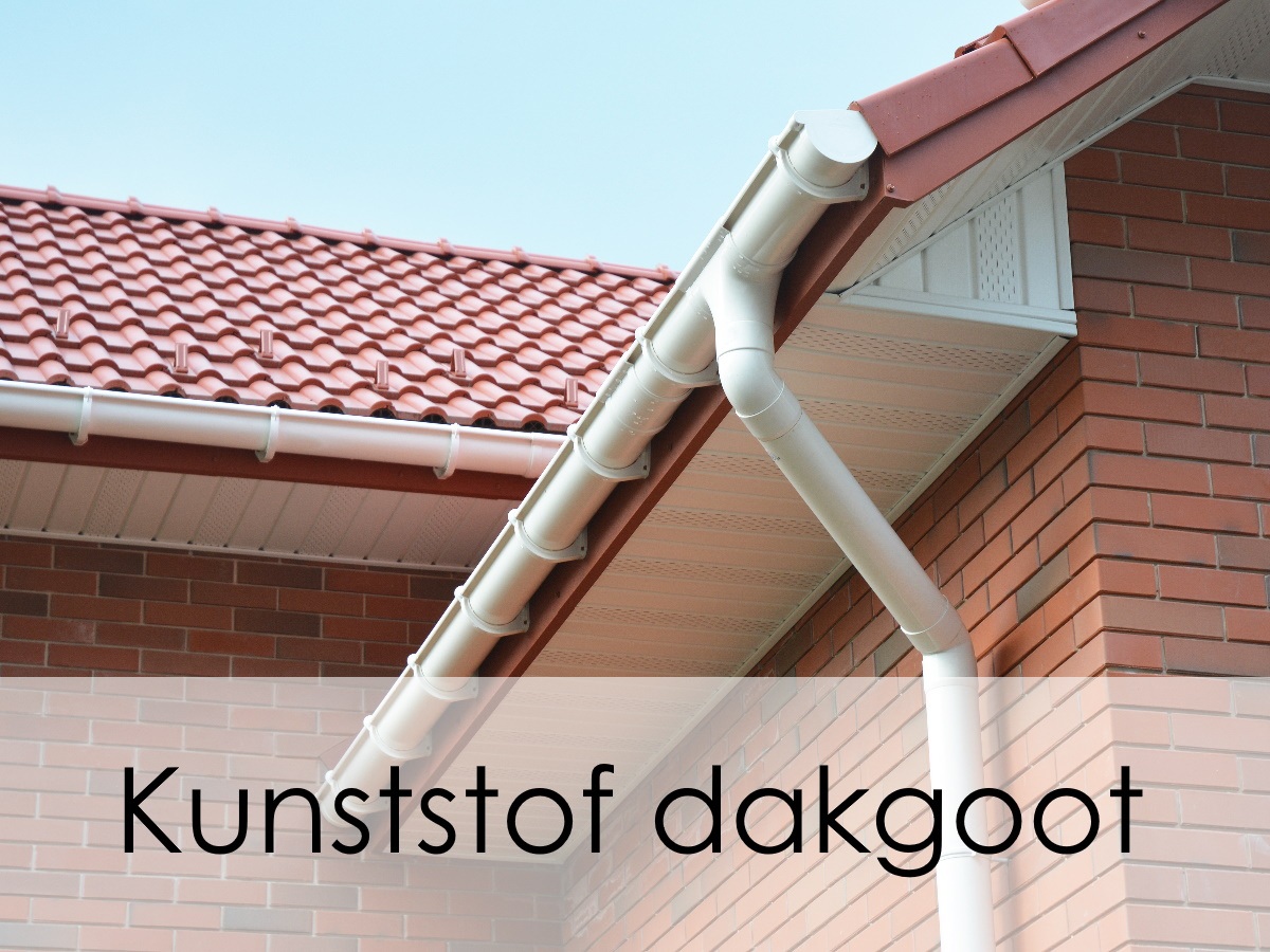 woning met kunststof dakgoot 