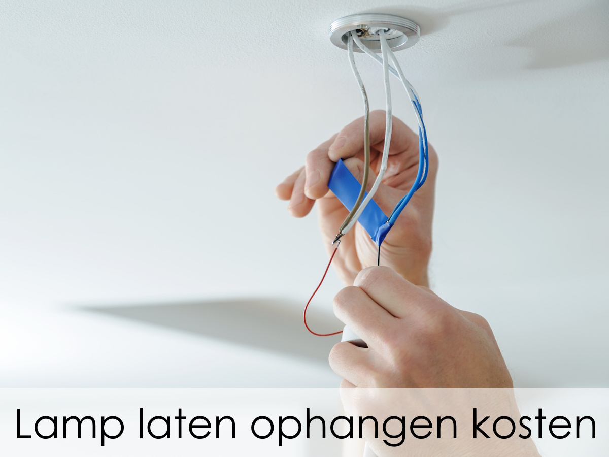 lamp laten ophangen kosten