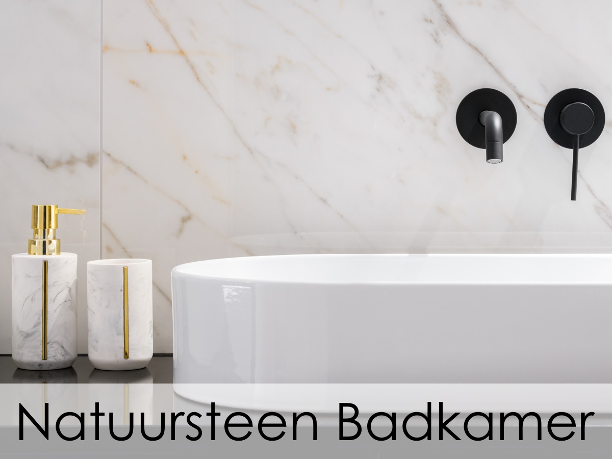 natuursteen badkamer