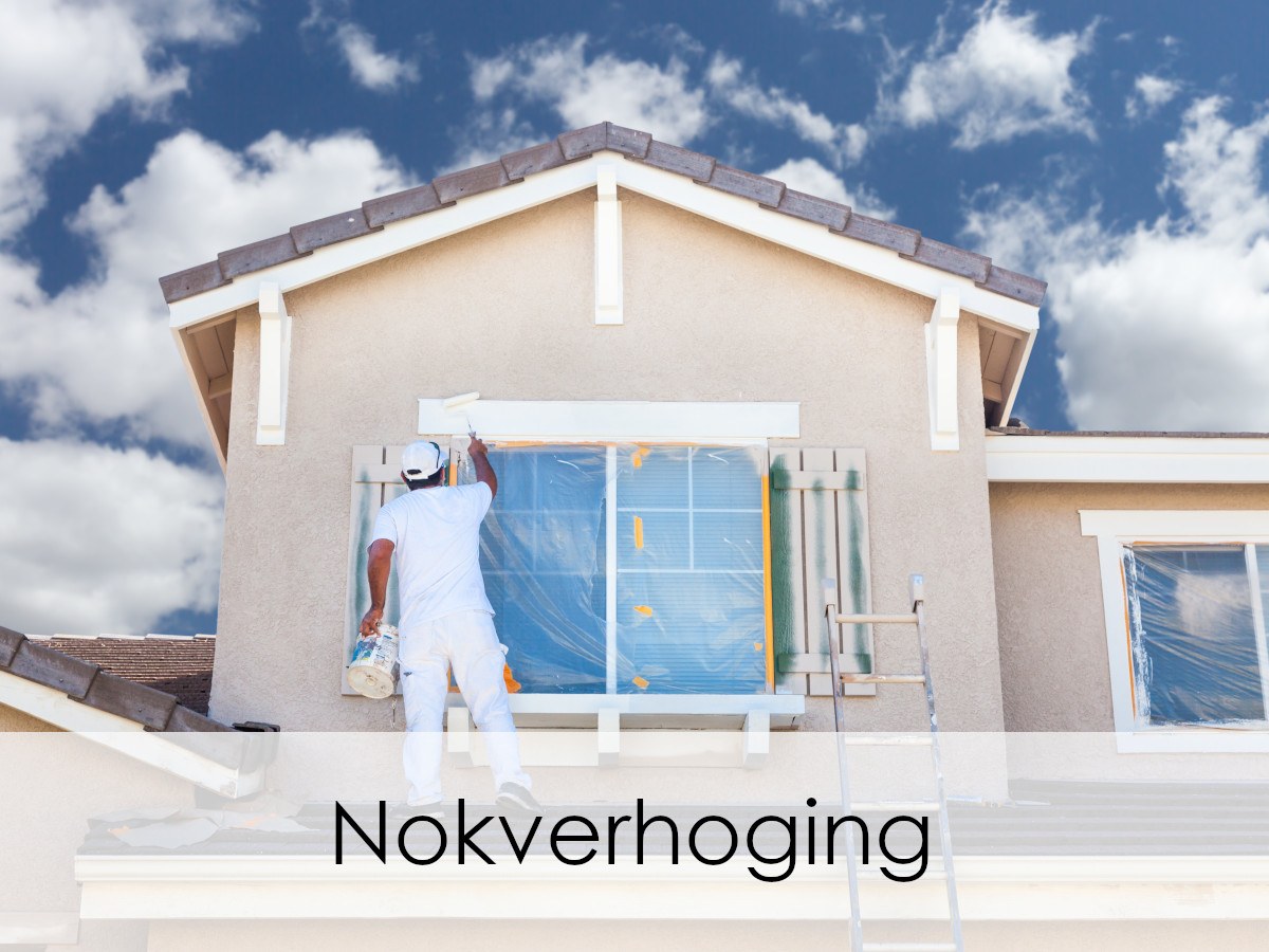 nokverhoging met dakkapel