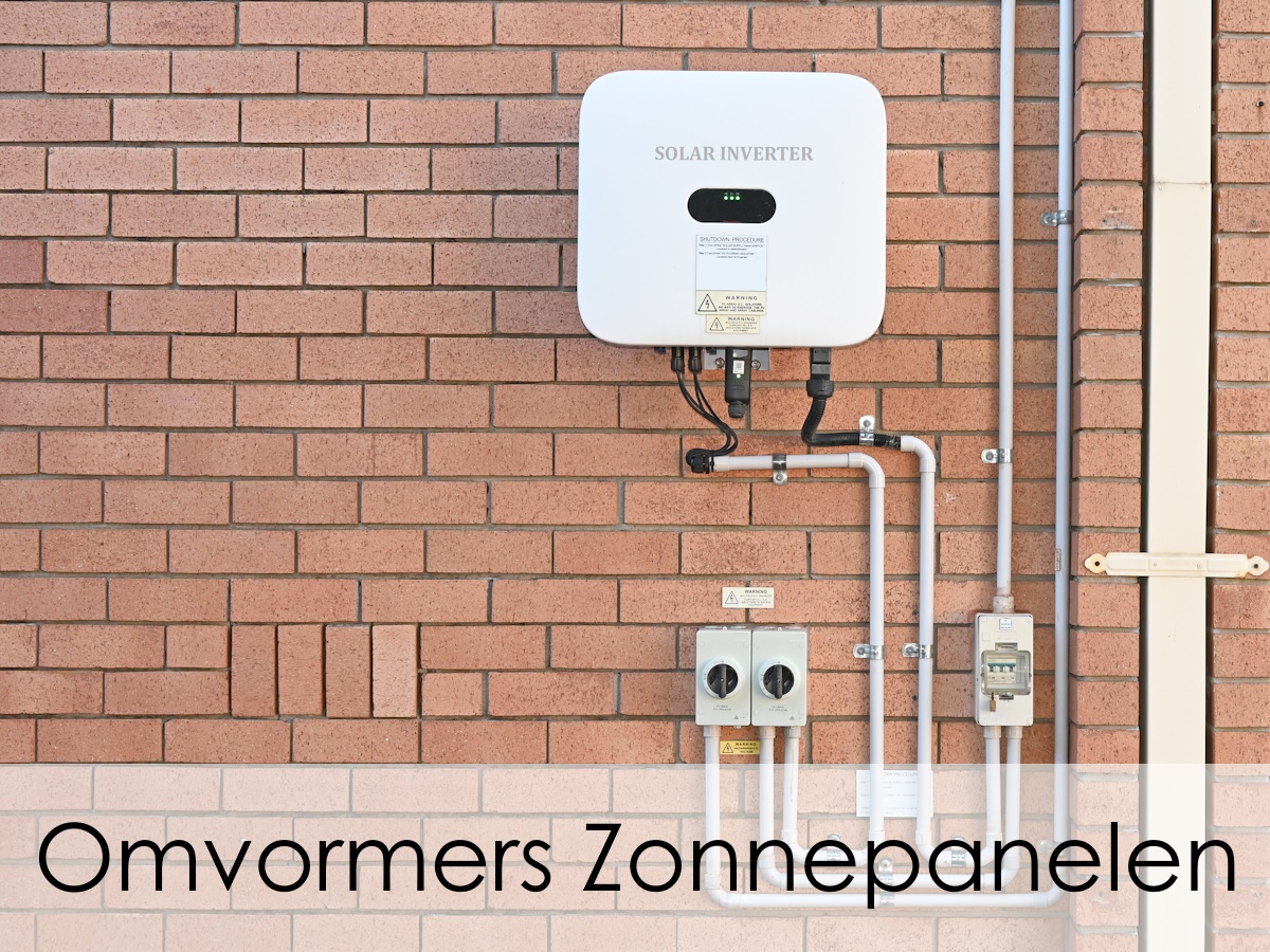 omvormers zonnepanelen