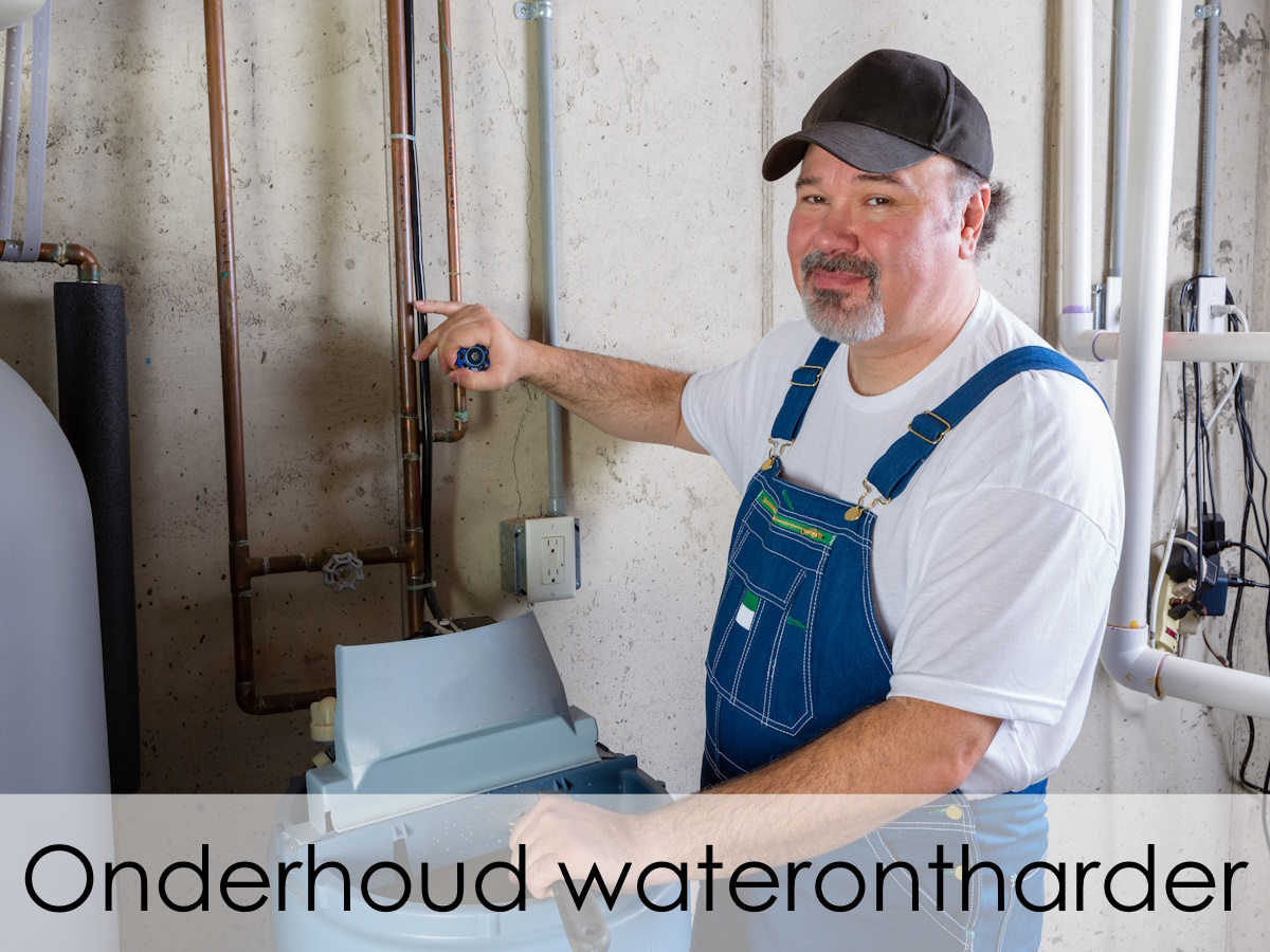 onderhoud waterontharder