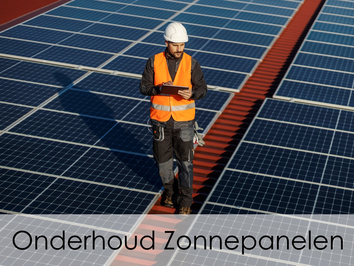 onderhoud zonnepanelen