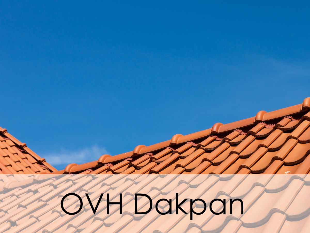 OVH dakpannen op dak