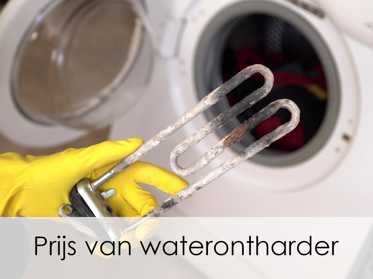 wasmachine zonder waterontharder prijs