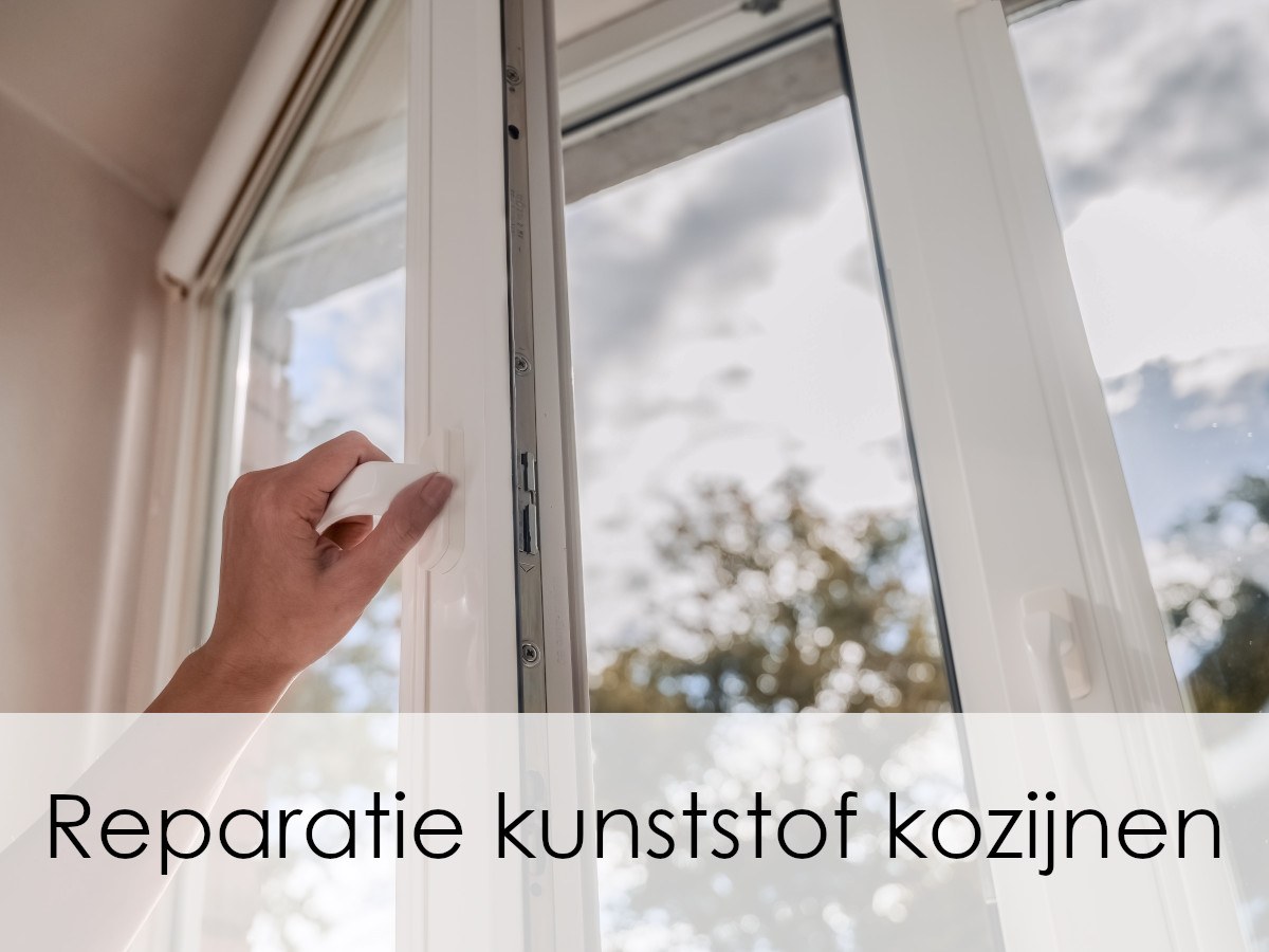 kunststof kozijnen na reparatie