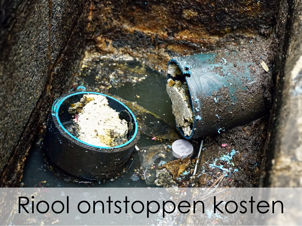 riool ontstoppen kosten