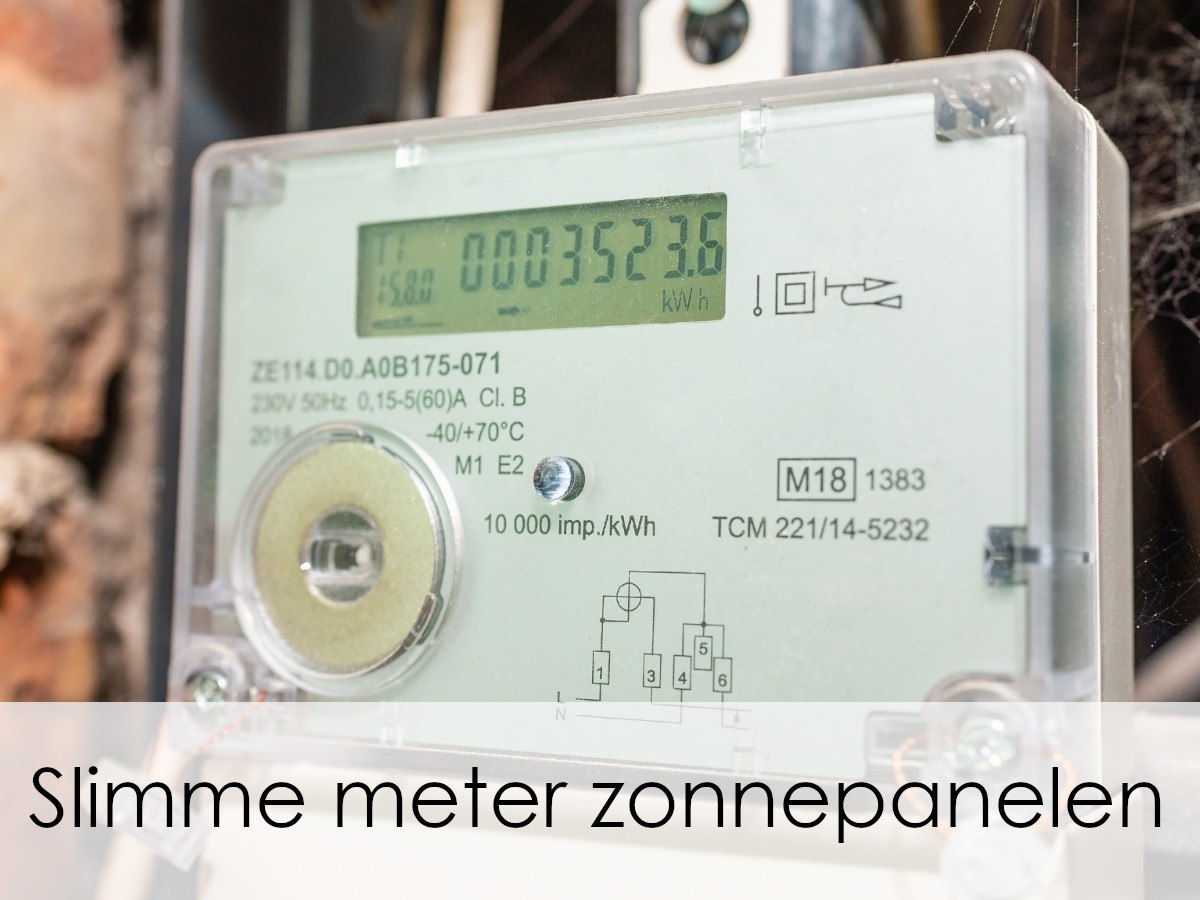 Slimme meter zonnepanelen