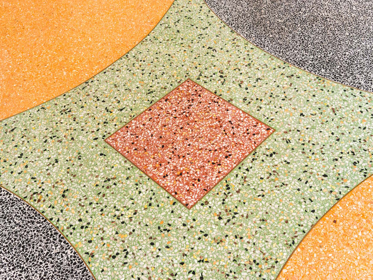 terrazzo moderne vloer