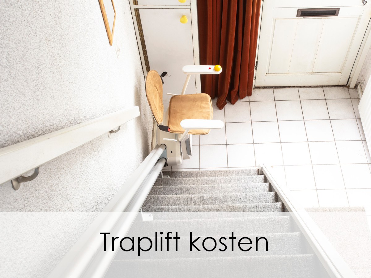 Traplift op rechte trap