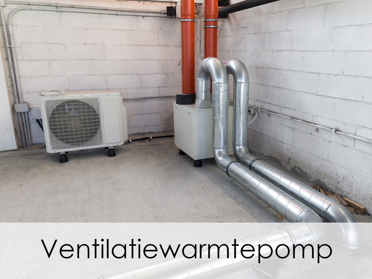 ventilatiewarmtepomp met unit