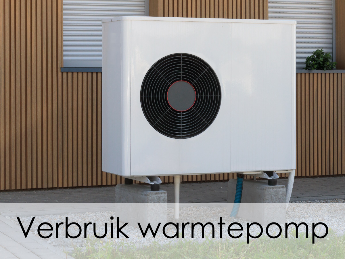 verbruik van een warmtepomp