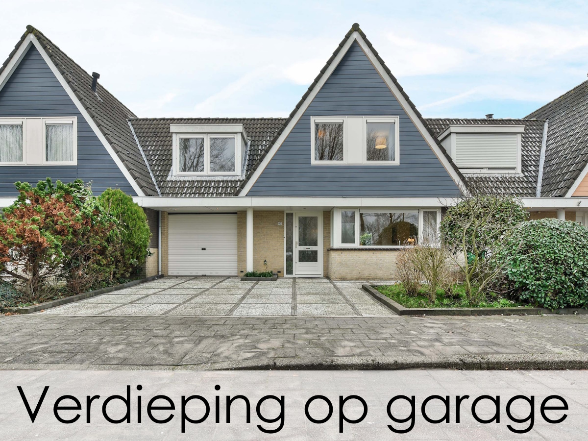 verdieping op garage